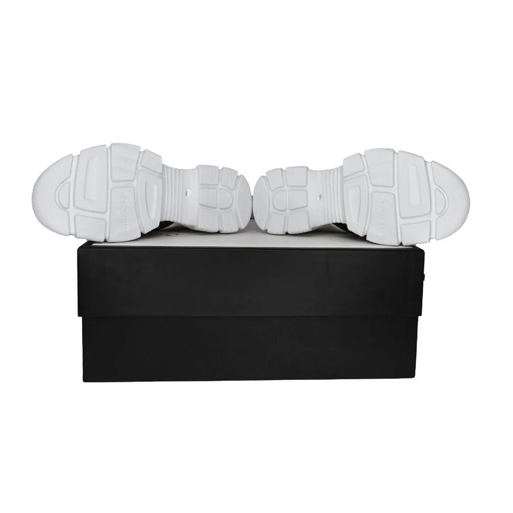 Gucci Men's Nathan Leather Web Sneakers - Picture 9 of 13